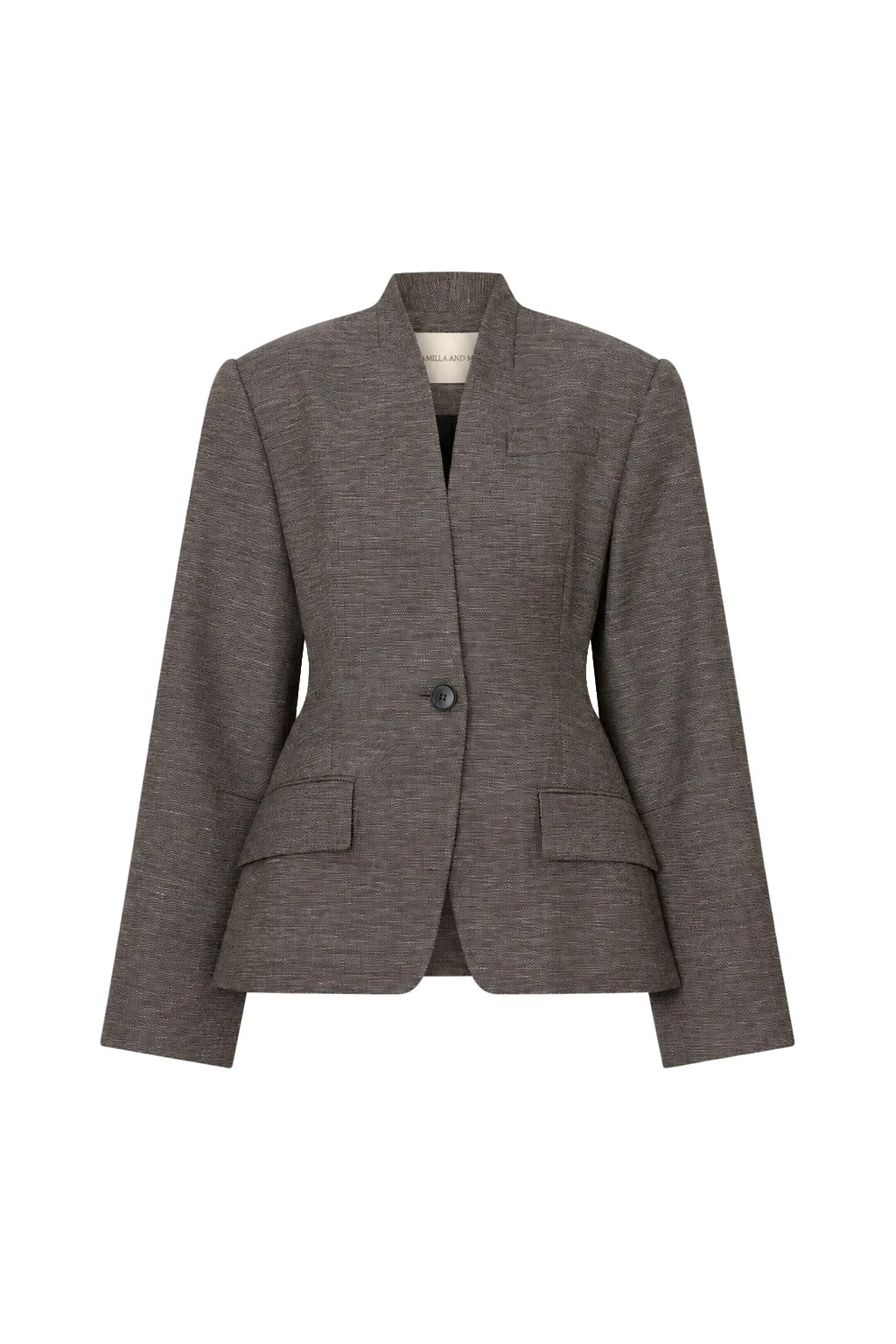 Camilla-and-Marc-Luce-Blazer-in-Chocolate-Marle Camilla and Marc Luce Blazer in Chocolate Marle | Jackets | Luxury Shoes