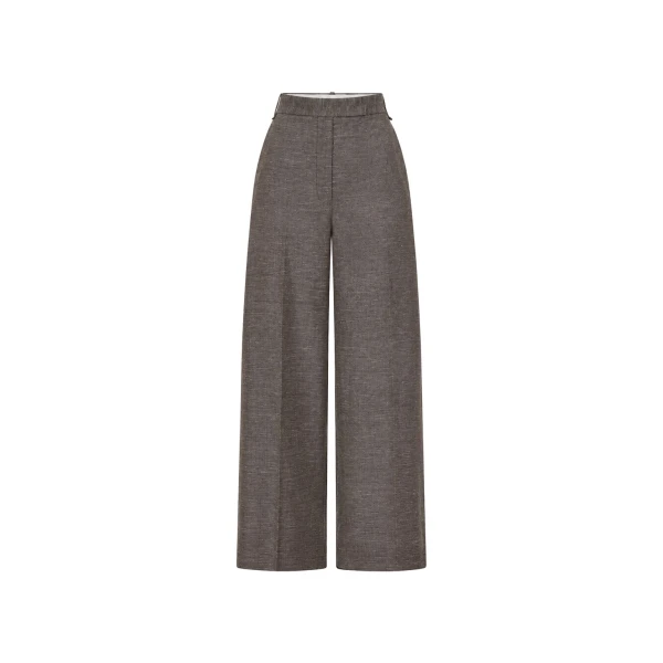 Camilla and Marc Luce Pant in Chocolate Marle | Pants | Luxury Shoes 