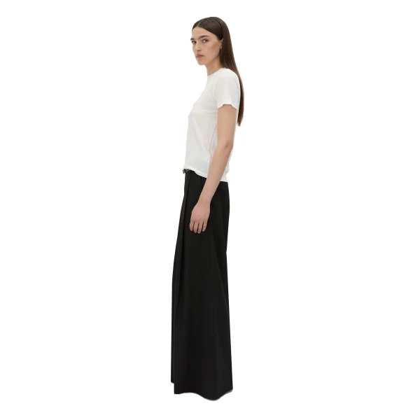 Camilla and Marc Lucinda Fitted Graphic Tee in Soft White and Black