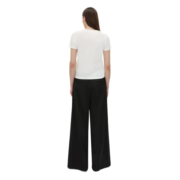 Camilla and Marc Lucinda Fitted Graphic Tee in Soft White and Black