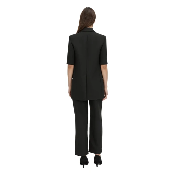 Camilla and Marc Mackinley Short Sleeve Blazer in Black