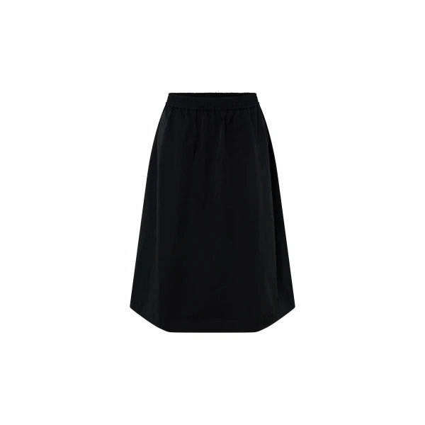 Mahdavi Elasticated Tulip Skirt in Black