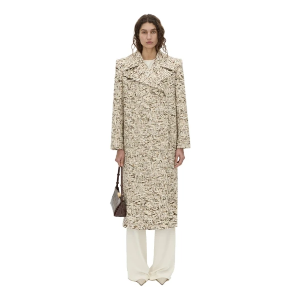 Camilla and Marc Manara Coat in Tan Multi