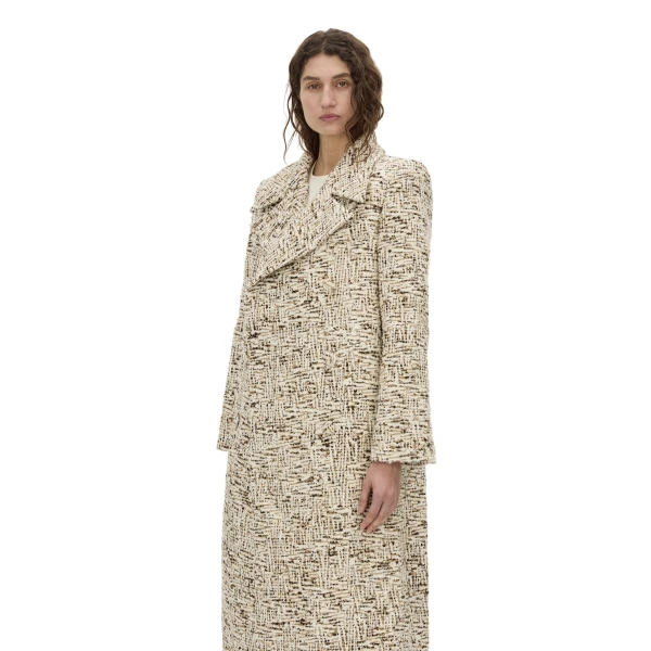 Camilla and Marc Manara Coat in Tan Multi