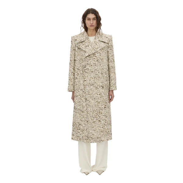 Camilla and Marc Manara Coat in Tan Multi