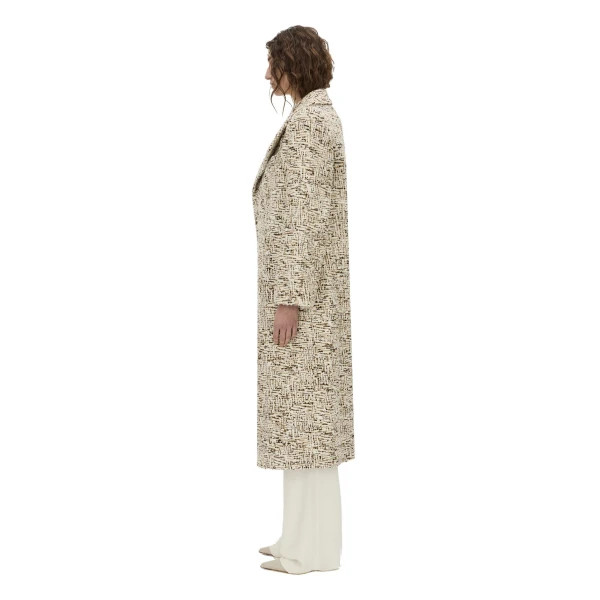 Camilla and Marc Manara Coat in Tan Multi