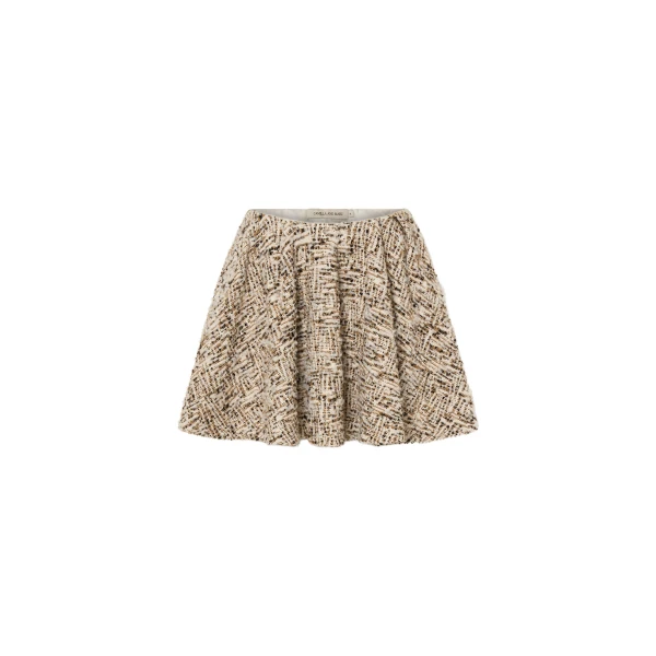 Manara Mini Skirt in Tan Multi