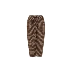 Camilla and Marc Mannix Midi Skirt in Chocolate Check | Skirts | Luxury Shoes 