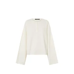 Camilla and Marc Maris Long Sleeve Tee in Soft White | Tops | Luxury Shoes 