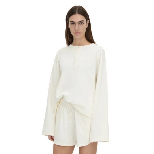 Camilla and Marc Maris Long Sleeve Tee in Soft White