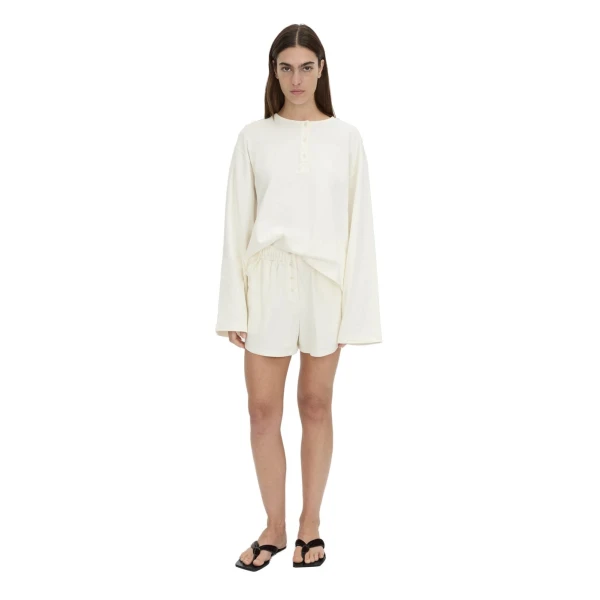 Camilla and Marc Maris Long Sleeve Tee in Soft White
