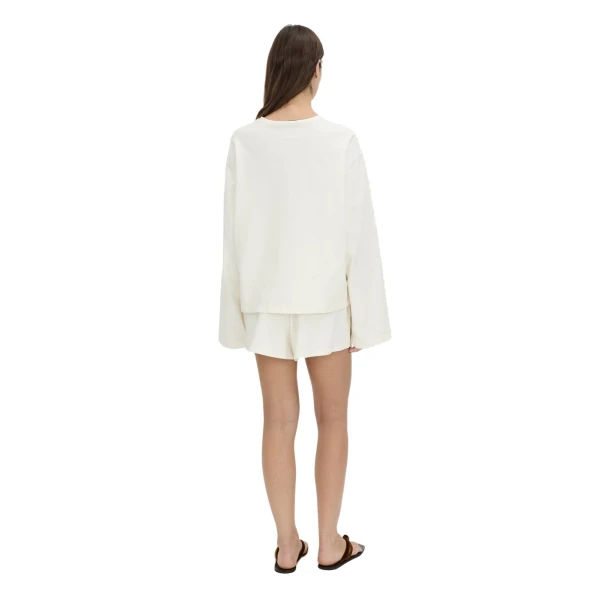 Camilla and Marc Maris Long Sleeve Tee in Soft White