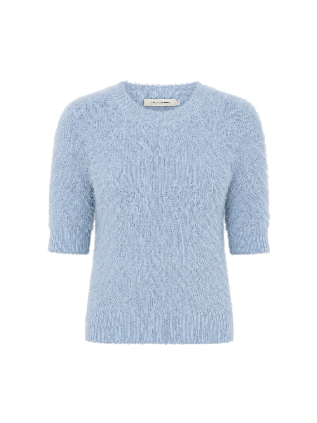 Camilla-and-Marc-Maxime-Knit-Top-in-Pale-Blue Camilla and Marc Maxime Knit Top in Pale Blue | Knitwear | Luxury Shoes