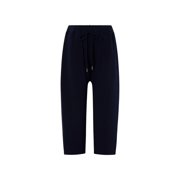 Moreno Pique Track Pant in Navy