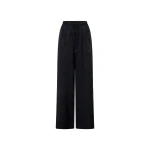 Camilla and Marc Naidee Satin Relaxed Pant in Black | Pants | Luxury Shoes 