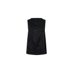 Camilla and Marc Naidee Satin Sleeveless Top in Black | Tops | Luxury Shoes 