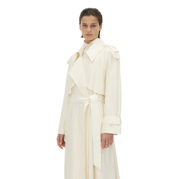 Camilla and Marc Ontario Trench Coat in Cream