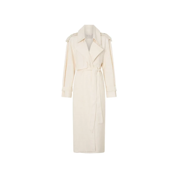 Camilla and Marc Ontario Trench Coat in Cream | Coats | Luxury Shoes 