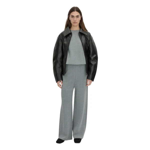 Camilla and Marc Onyi Oversized Knit Tee in Grey Marle