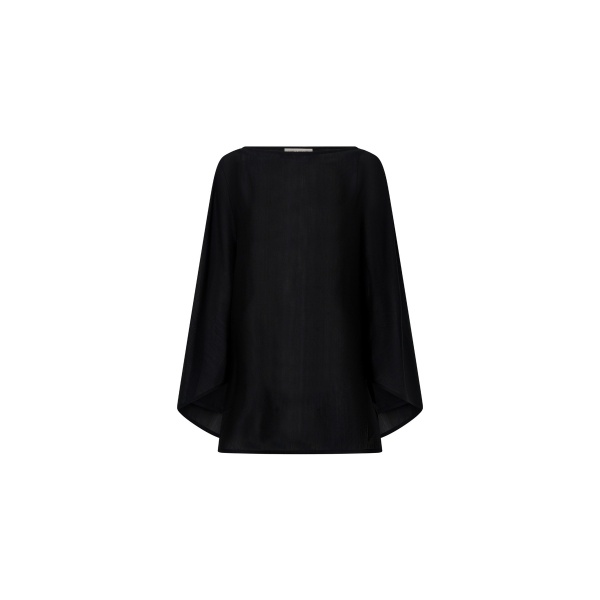 Camilla and Marc Rene Draped Top in Black | Tops | Luxury Shoes 