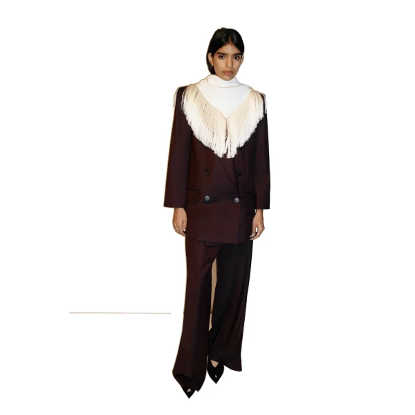 Camilla and Marc Revera Pant in Choc Burgundy