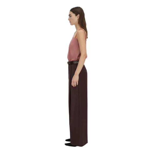 Camilla and Marc Revera Pant in Choc Burgundy