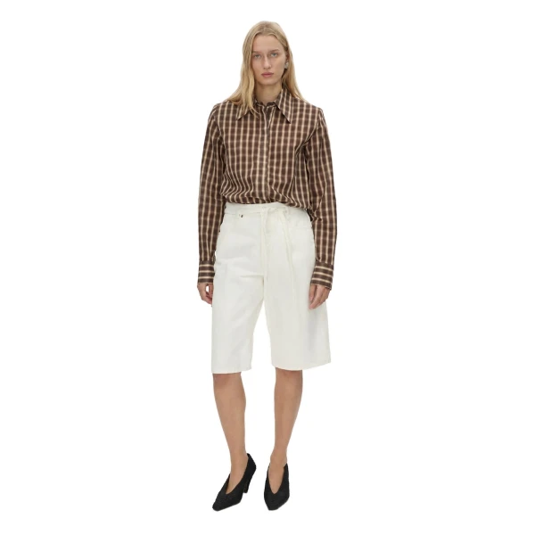 Camilla and Marc Rhodes Denim Short in Salt