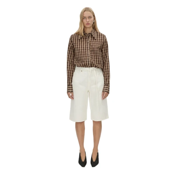 Camilla and Marc Rhodes Denim Short in Salt