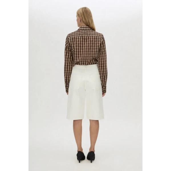 Camilla and Marc Rhodes Denim Short in Salt