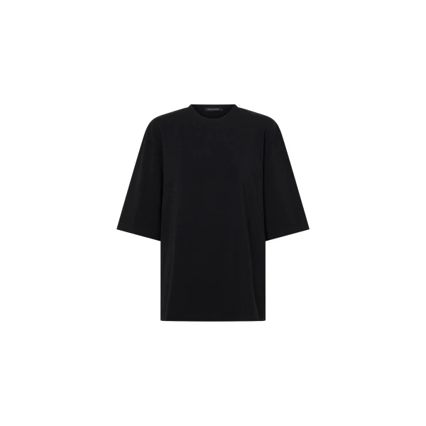 Camilla and Marc Romy Oversized Tee in Black | Tops | Luxury Shoes 