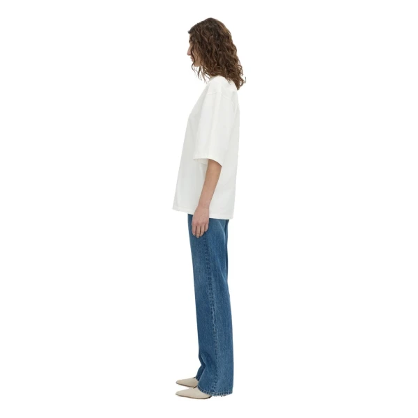 Camilla and Marc Romy Oversized Tee in White