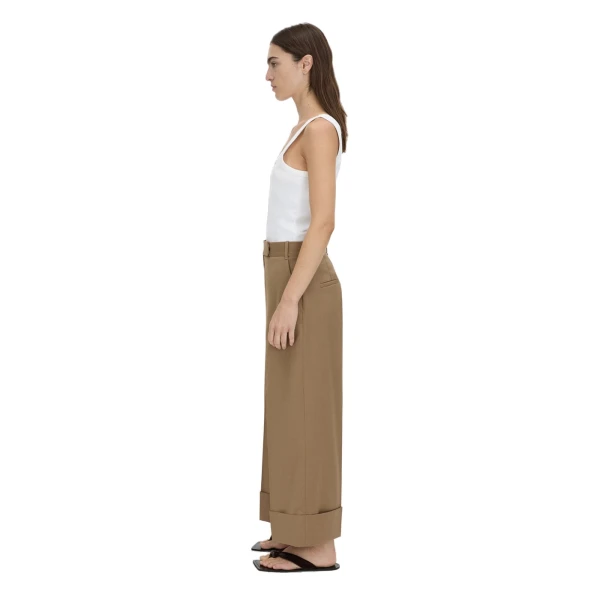 Camilla and Marc Rumi Culotte in Camel