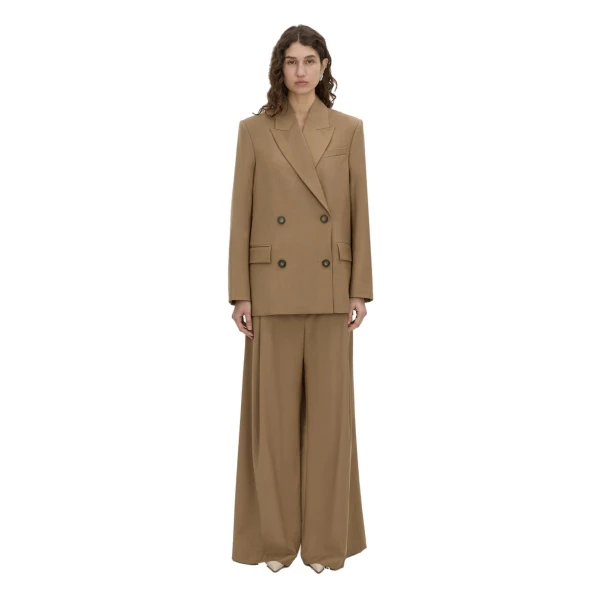 Camilla and Marc Rumi Double Breasted Blazer in Camel
