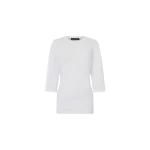 Camilla and Marc Siona Light Elbow Sleeve Top in Soft White | Tops | Luxury Shoes 
