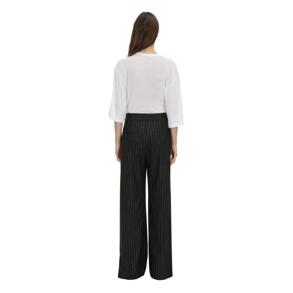 Camilla and Marc Siona Light Elbow Sleeve Top in Soft White