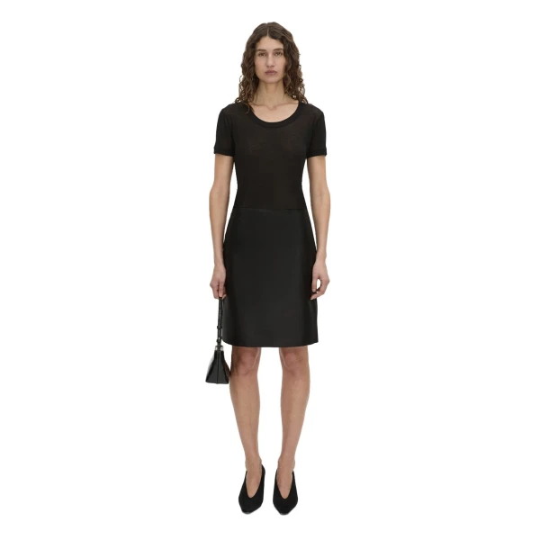 Camilla and Marc Siona Light Weight Fitted Tee in Black
