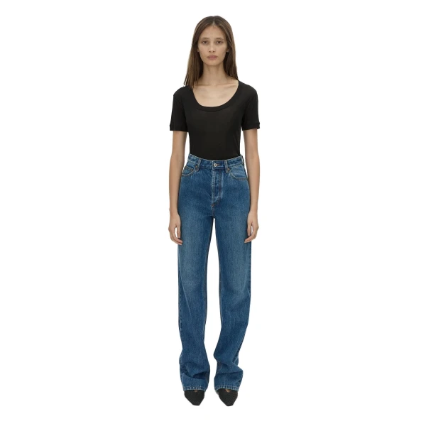 Camilla and Marc Siona Light Weight Fitted Tee in Black