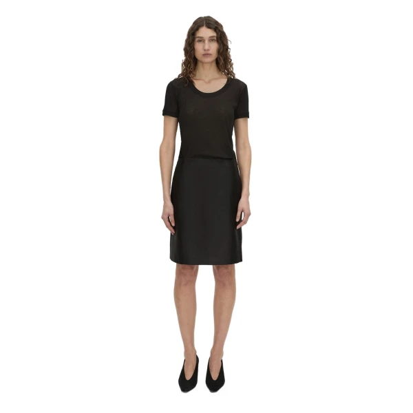 Camilla and Marc Siona Light Weight Fitted Tee in Black