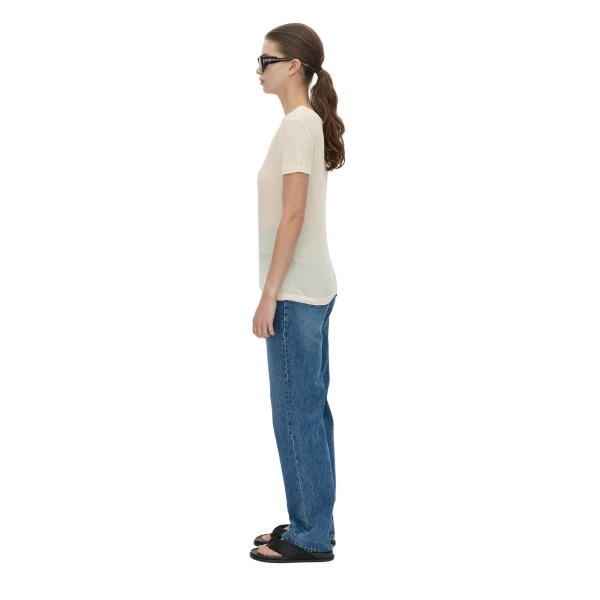 Camilla and Marc Siona Light Weight Fitted Tee in Cream
