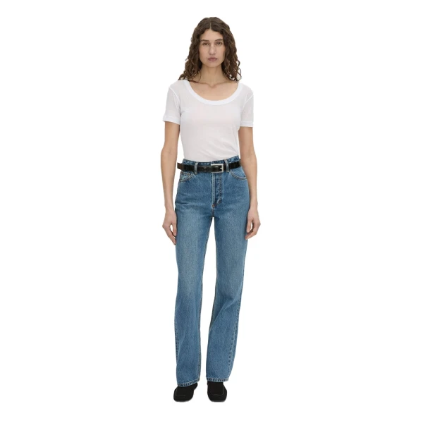 Camilla and Marc Siona Light Weight Fitted Tee in Soft White