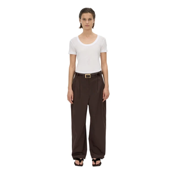 Camilla and Marc Siona Light Weight Fitted Tee in Soft White