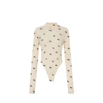 Camilla and Marc Siona Printed Bodysuit in Soft White Print | Tops | Luxury Shoes 
