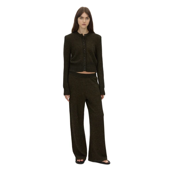 Camilla and Marc Soleo Textured Knit Cardigan in Cocoa