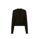 Camilla and Marc Soleo Textured Knit Cardigan in Cocoa | Knitwear | Luxury Shoes 