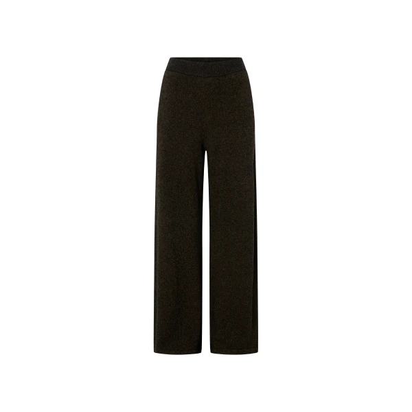 Soleo Textured Knit Pant in Cocoa