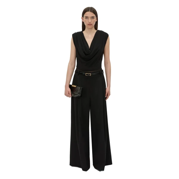 Camilla and Marc Taryn Mesh Bodysuit in Black