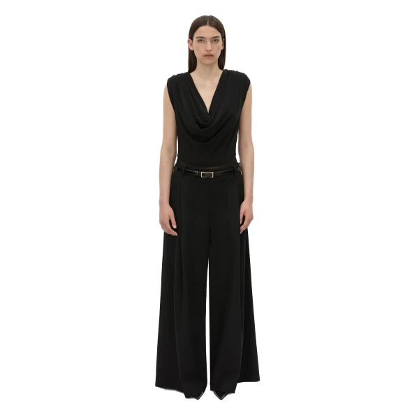 Camilla and Marc Taryn Mesh Bodysuit in Black