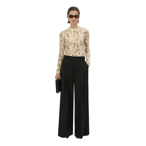 Camilla and Marc Teneva Printed Knit Sweater in Spot Print