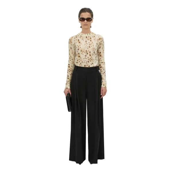Camilla and Marc Teneva Printed Knit Sweater in Spot Print