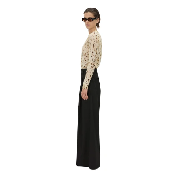 Camilla and Marc Teneva Printed Knit Sweater in Spot Print